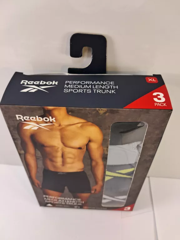 REEBOK BOKSERKI MĘSKIE 3 PACK XL