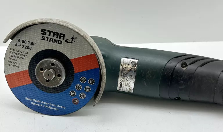 SZLIFIERKA KĄTOWA METABO WEV 11-125 QUICK 1150W