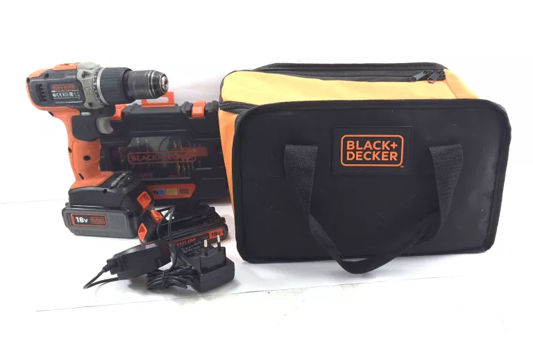 WKRĘTARKA BLACK DECKER 18V TORBA