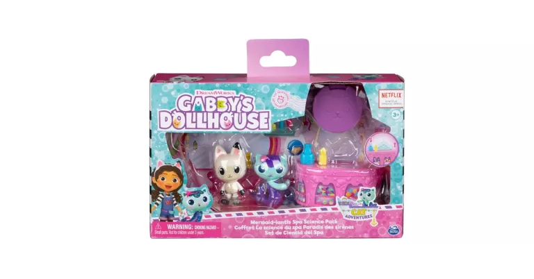 DREAM WORKS GABBY'S DOLLHOUSE ZESTAW SPA W DOMKU GABI 778988249826