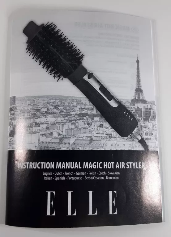 SZCZOTKA DO STYLIZACJI WŁOSÓW MAGIC HOT AIR STYLER ELLE