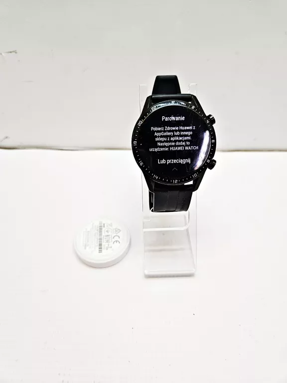 SMARTWATCH HUAWEI WATCH GT 2 LTN-B19 + KAPSEL DO ŁADOWANIA PORYSOWANY EKRA