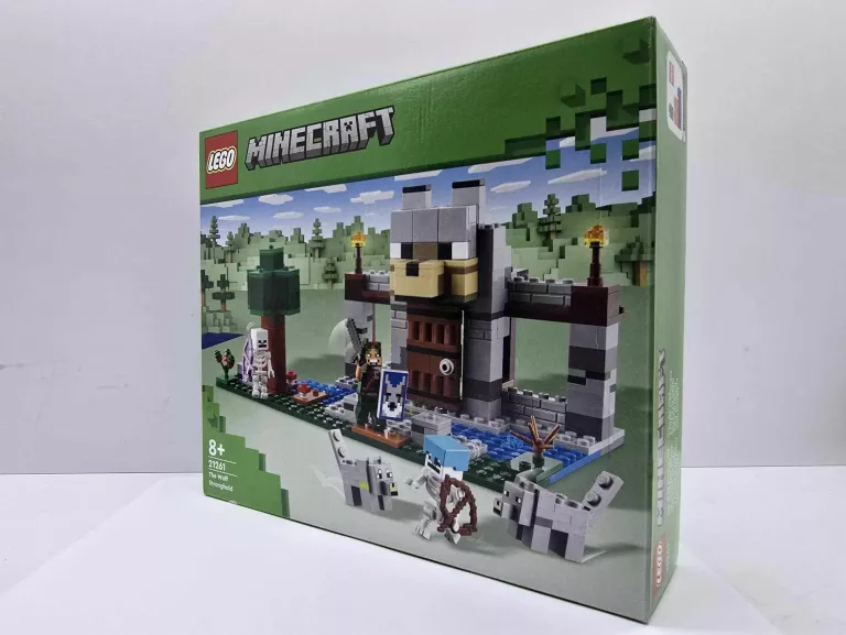 KLOCKI LEGO MINECRAFT WILCZA TWIERDZA  21261 JAK NOWE ZOBACZ!!