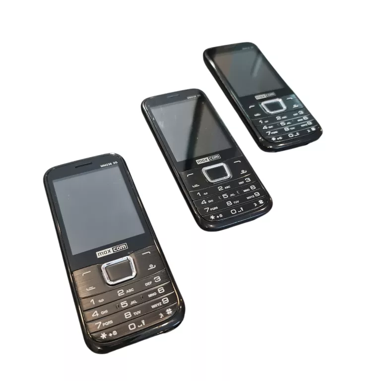 TELEFON MAXCOM MM238 CZARNY UŻYWANE