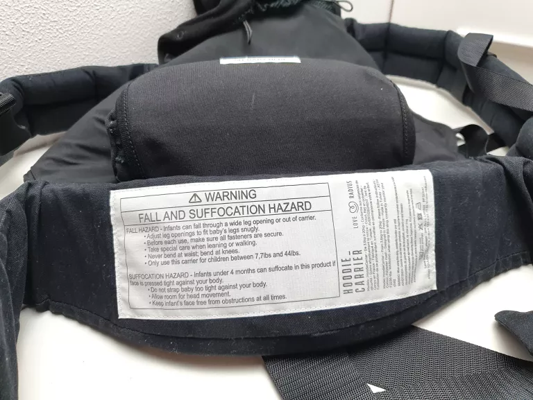 NOSIDEŁKO ERGONOMICZNE LOVE RADIUS HOODIE CARRIE - 3,5KG - 20KG