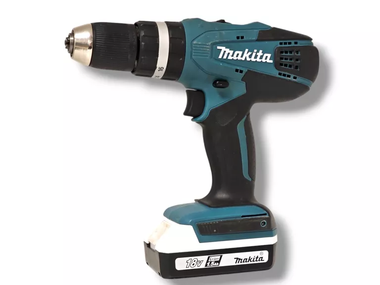 WKRĘTARKA MAKITA HP457D + 2 AKU 1,5AH 18V + ŁADOWARKA