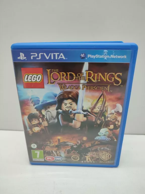 GRA NA PS VITA LEGO THE LORD OF THE RINGS WŁADCA PIERŚCIENI