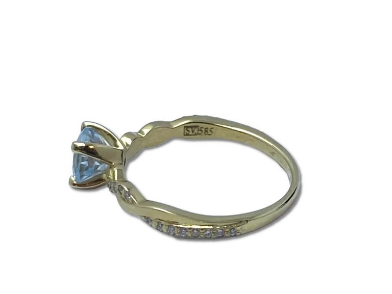 zloty-pierscionek-585-176g-diamenty-akwamaryn-waga-176