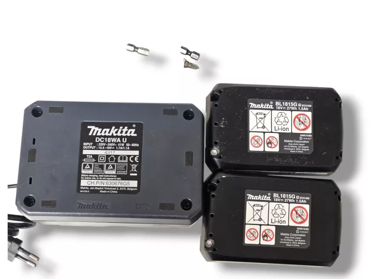 WKRĘTARKA MAKITA HP457D + 2 AKU 1,5AH 18V + ŁADOWARKA