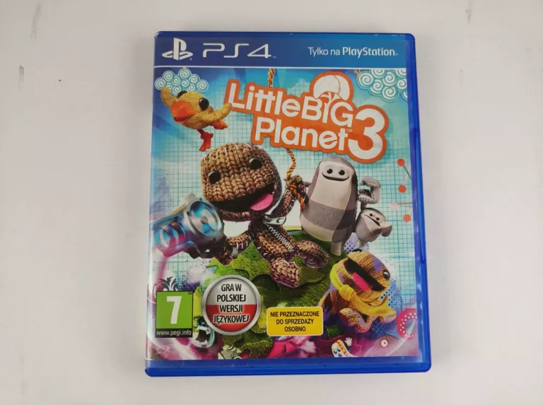 GRA NA PS4 THE LITTLE BIG PLANET 3