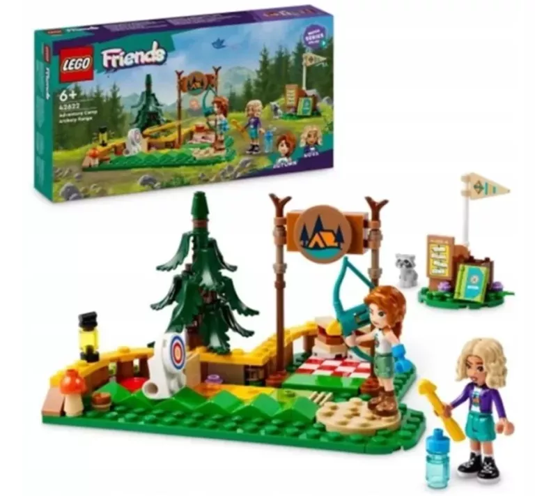 LEGO FRIENDS STRZELNICA NA LETNIM OBOZIE ŁUCZNICZYM 42622 FABRYCZNIE ZAPAK