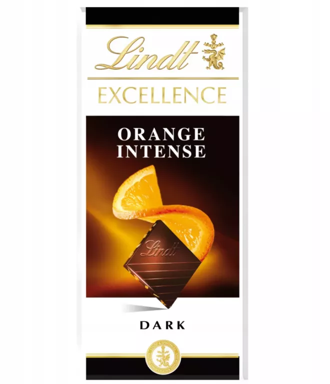 LINDT EXCELLENCE CZEKOLADA GORZKA POMARAŃCZ ORANGE INTENSE 100G