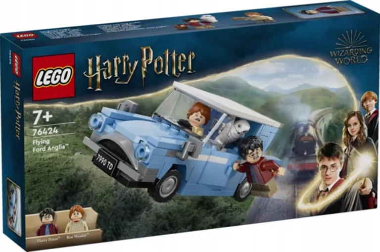 LEGO HARRY POTTER 76424 LATAJĄCY SAMOCHÓD FORD ANGLIA FABRYCZNIE ZAPAKOWAN