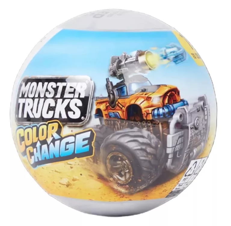 PIŁKA KULA NIESPODZIANKA MONSTER TRUCKS 8,5 CM ZURU