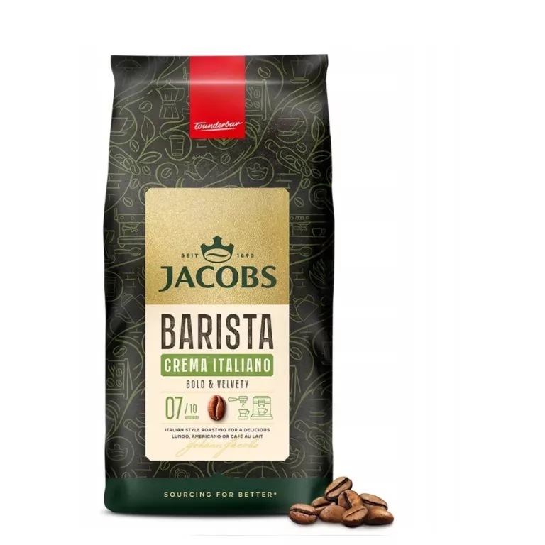 KAWA ZIARNISTA JACOBS BARISTA ITALIANO CREMA 1KG