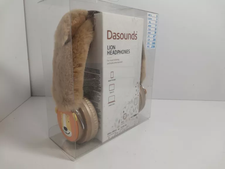 SŁUCHAWKI NAUSZNE DASOUNDS RÓŻNE RODZAJE