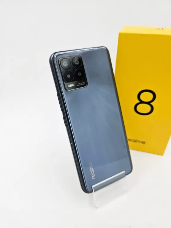 TELEFON REALME 8 6/128 RMX3085 PUNK BLACK KOMPLET