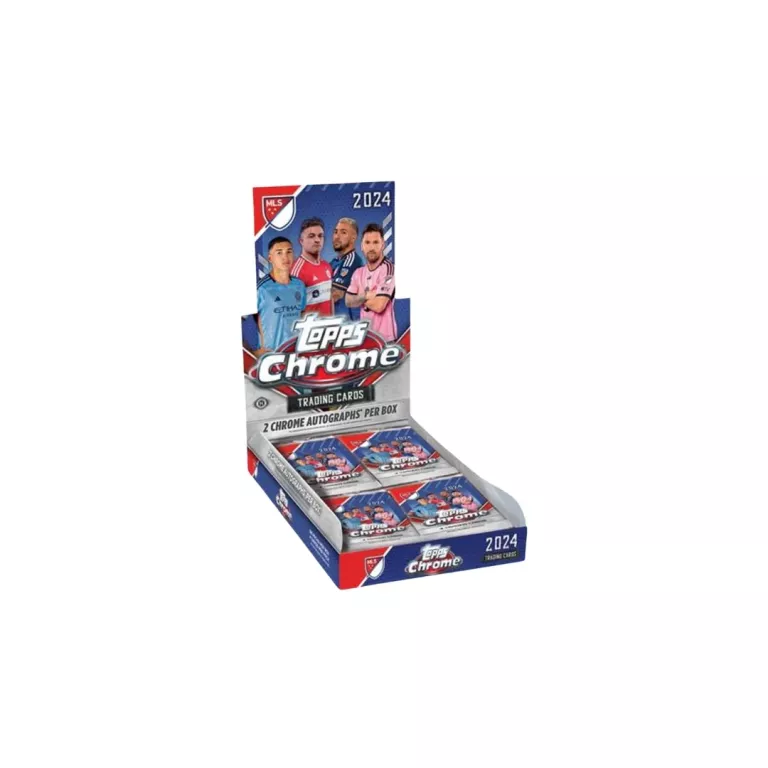 2024 TOPPS MLS MAJOR LEAGUE SOCCER CHROME HOBBY BOX
