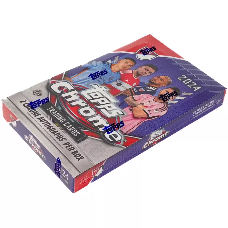 2024 TOPPS MLS MAJOR LEAGUE SOCCER CHROME HOBBY BOX
