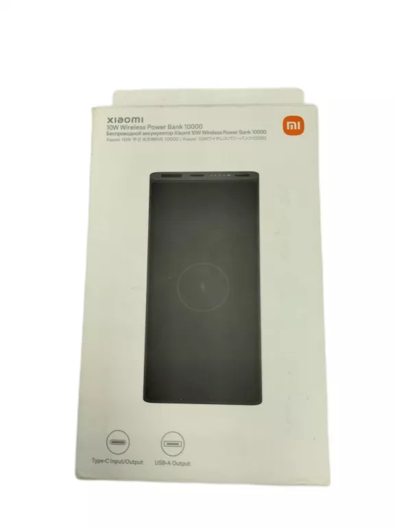 POWERBANK XIAOMI 10W WIRELESS 10000 WPB15PDZM