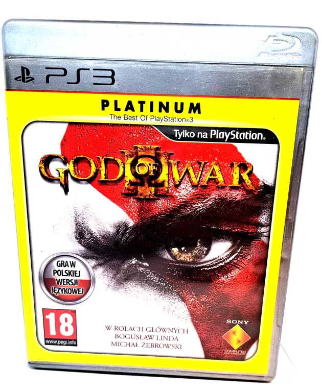 GRA GOD OF WAR III PL SONY PLAYSTATION 3 (PS3) WERSJA PLATINUM ZKSIĄŻECZK