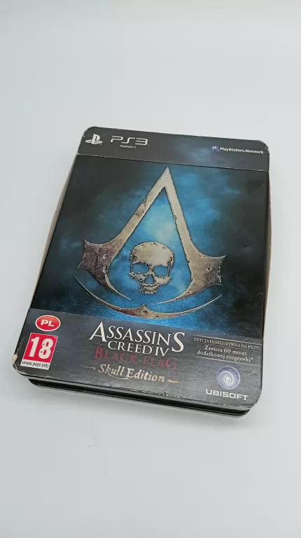 ASSASSINS CREED BLACK FLAG SKULL EDITION BOX SOUNDTRACK BOO !BEZ GRY!