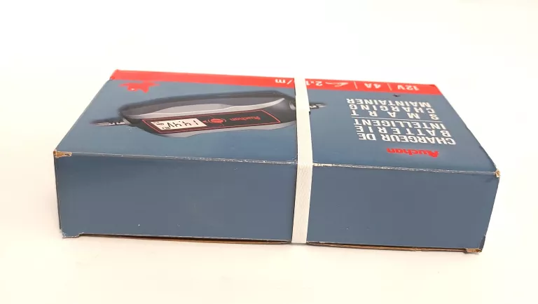 INTELIGENTNA ŁADOWARKA DO AKUMULATORA 12V/4A 2X 1,5 M AUCHAN