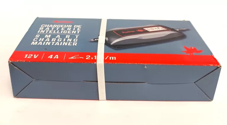INTELIGENTNA ŁADOWARKA DO AKUMULATORA 12V/4A 2X 1,5 M AUCHAN