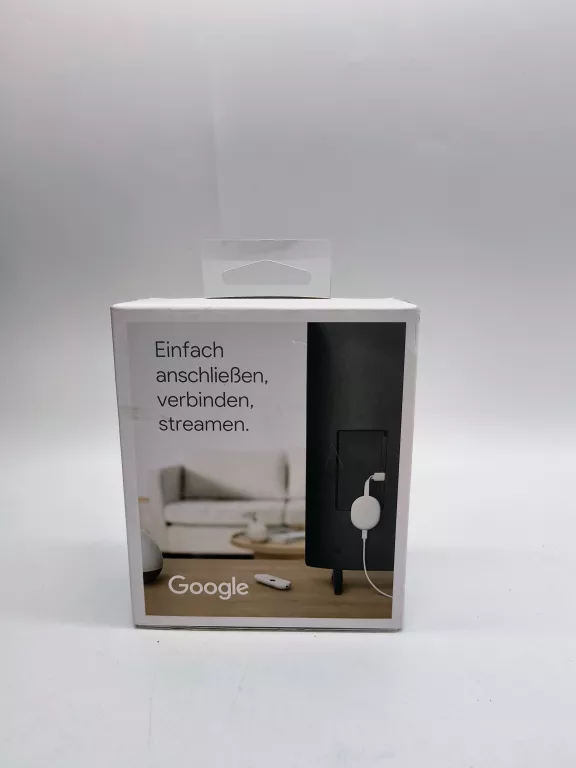 ODTWARZACZ GOOGLE CHROMECAST 4 SMART TV PILOT WIFI
