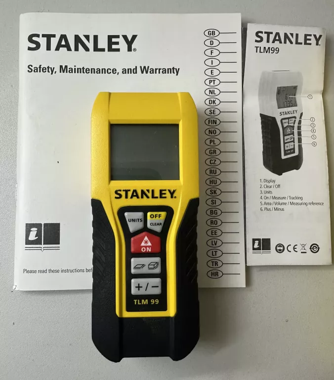 DALMIERZ LASEROWY TLM99 STANLEY 30 M