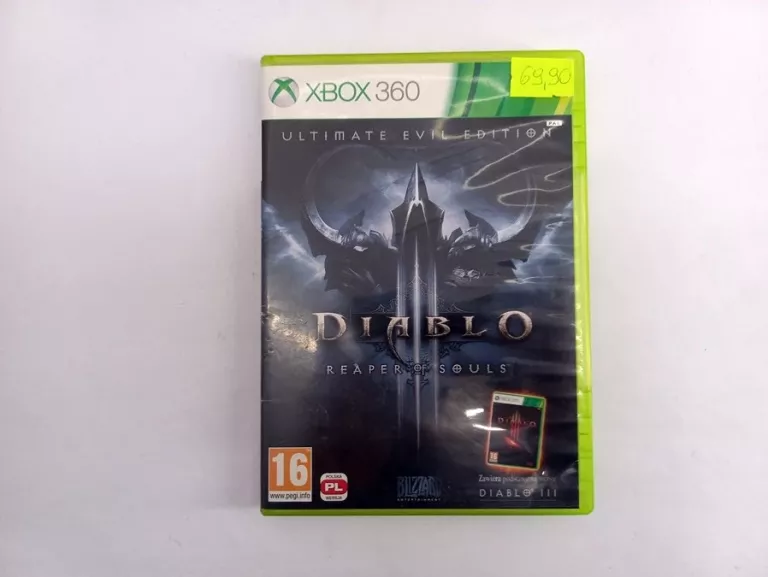 MICROSOFT XBOX 360 DIABLO III: REAPER OF SOULS - ULTIMATE EVIL EDITION