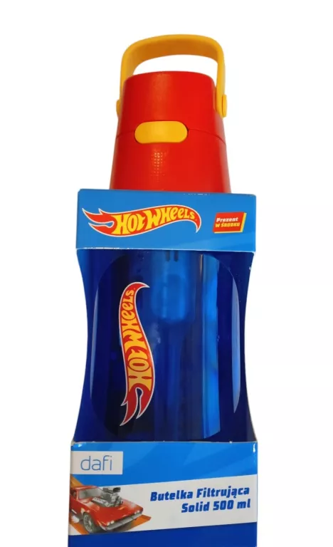 BUTELKA FILTRUJĄCA DAFI 0,5 SOLID TRITAN HOT WHEELS