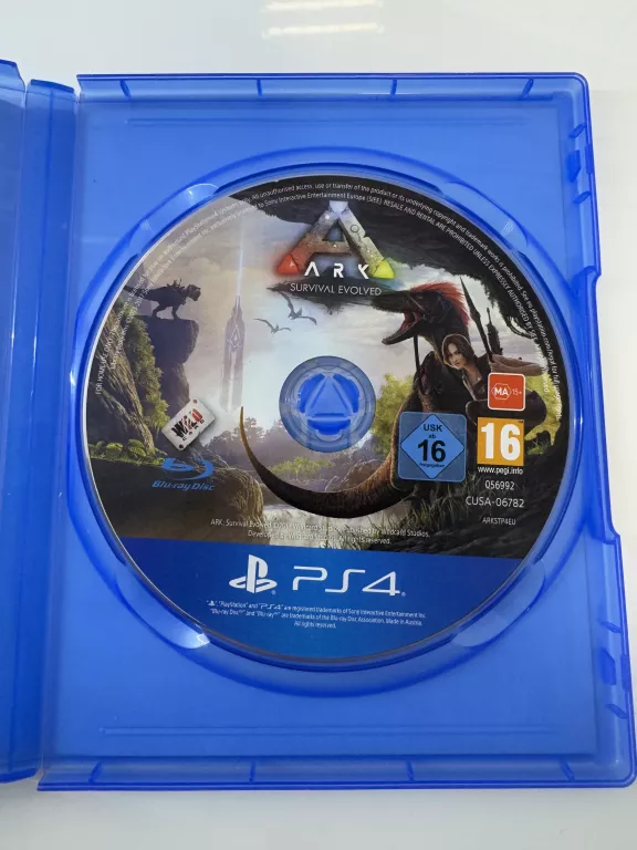 GRA ARK SURVIVAL EVOLVED PS4