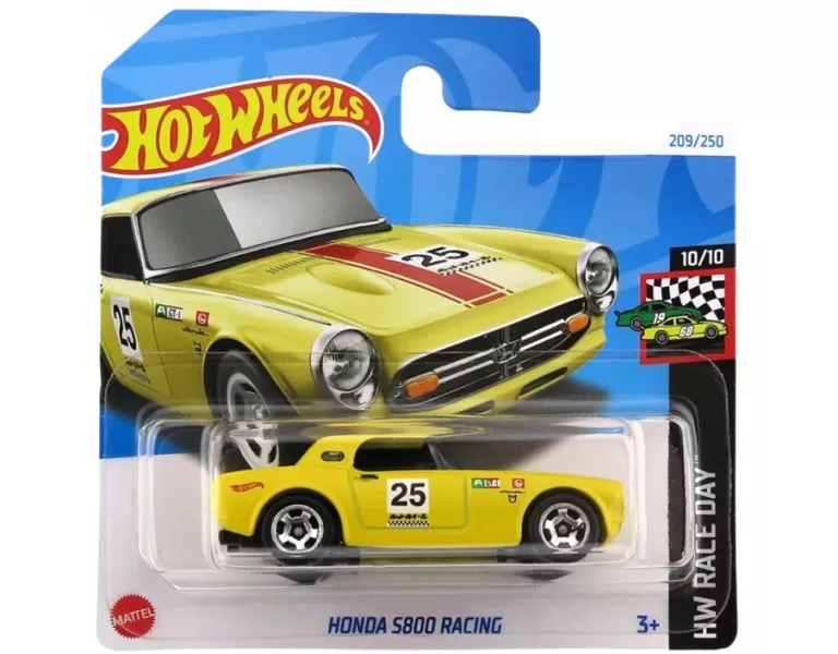 HOT WHEELS HW RACE DAY HONDA S800 RACING