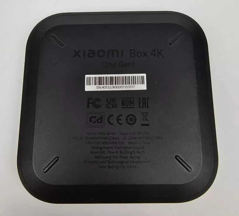 ODTWARZACZ MULTIMEDIALNY XIAOMI MI BOX S 8GB 2 GENERACJI MDZ-28-AA