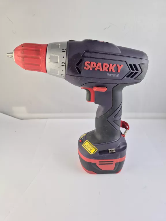 WKRĘTARKA SPARKY BR 12 E + 2 AKU+ ŁADOWARKA+ WALIZKA