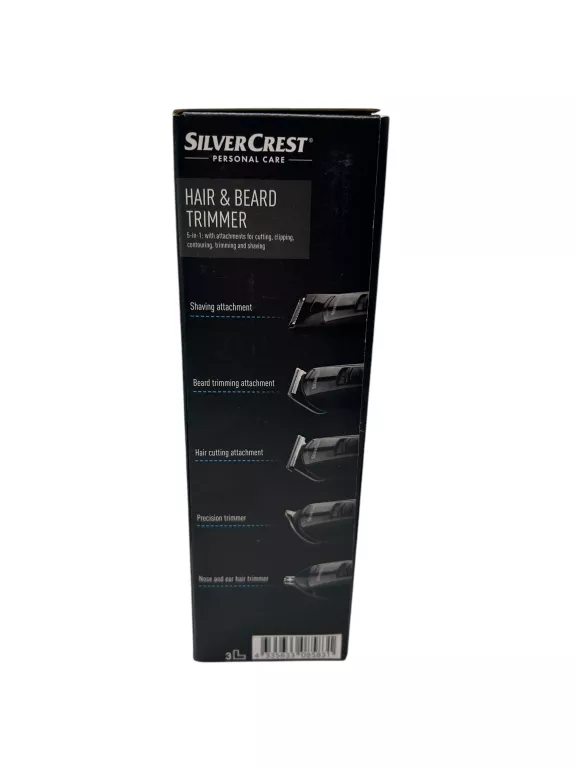 SILVERCREST PERSONAL CARE MASZYNKA DO STRZYŻENIA WŁOSÓW I BRODY SHBS, 5W1