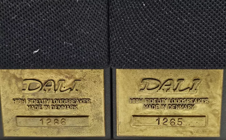 2X GŁOŚNIK  KOLUMNY DALI 15 BLACK 9746 DENMARK