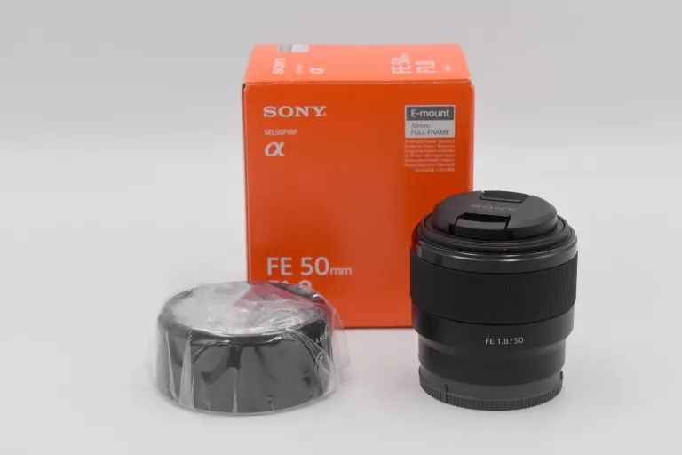 OBIEKTYW SONY E FE 50MM F1.8 #GWARANCJA