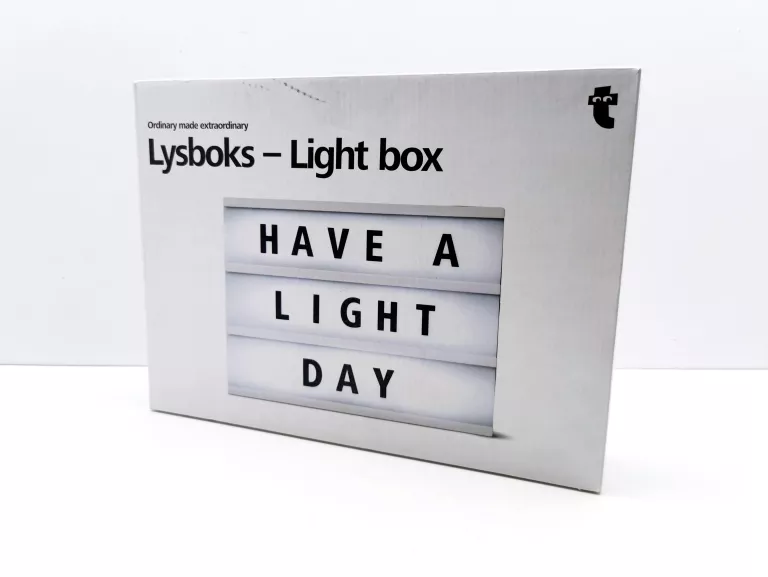 TIGER LYSBOKS LIGHT BOX
