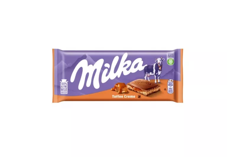 CZEKOLADA MILKA TOFFEE CREAM 100 G