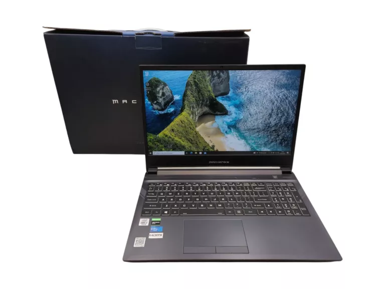 LAPTOP MACHENIKE T58 15,6" I7-10750H 16GB RAM 512GB SSD 1TB HDD GTX 1650TI