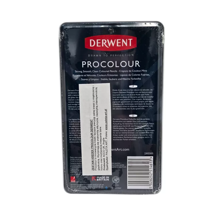 ZESTAW KREDEK DERWENT PROCOLOUR 12 SZT.