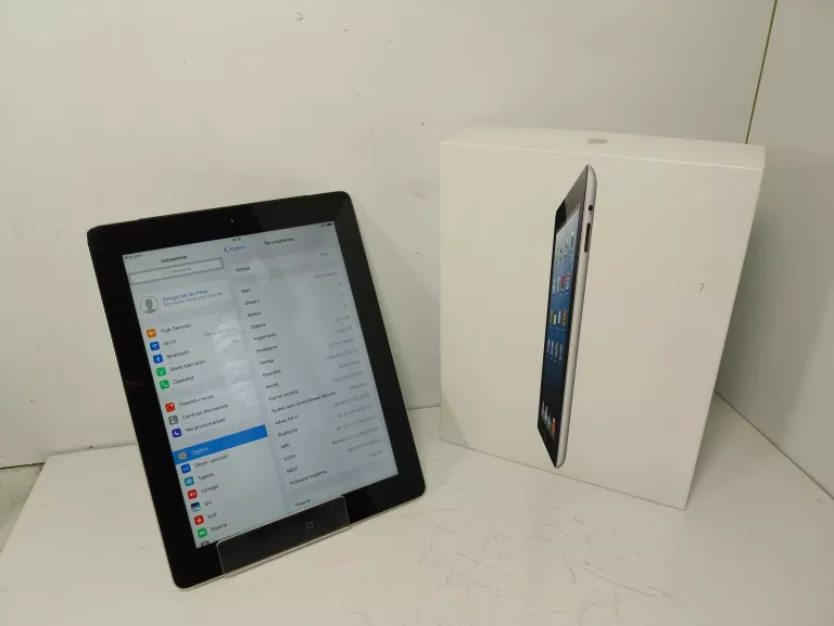 TABLET APPLE IPAD 4 CELLULAR A1460 A6X 16GB BLACK IOS