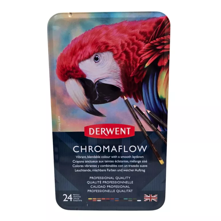 KREDKI OŁÓWKOWE DERWENT 24 SZT. CHROMAFLOW