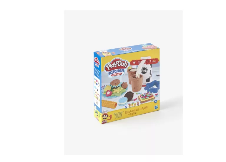 PLAY-DOH CIASTOLINA BURGER Z FRYTKAMI/LODZIARNIA/KUCHNIA