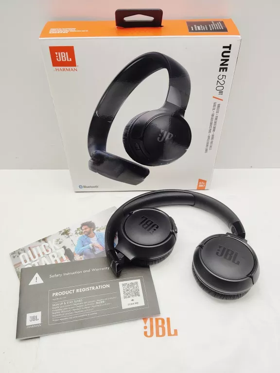 SŁUCHAWKI NAUSZNE JBL TUNE 510BT CZARNE