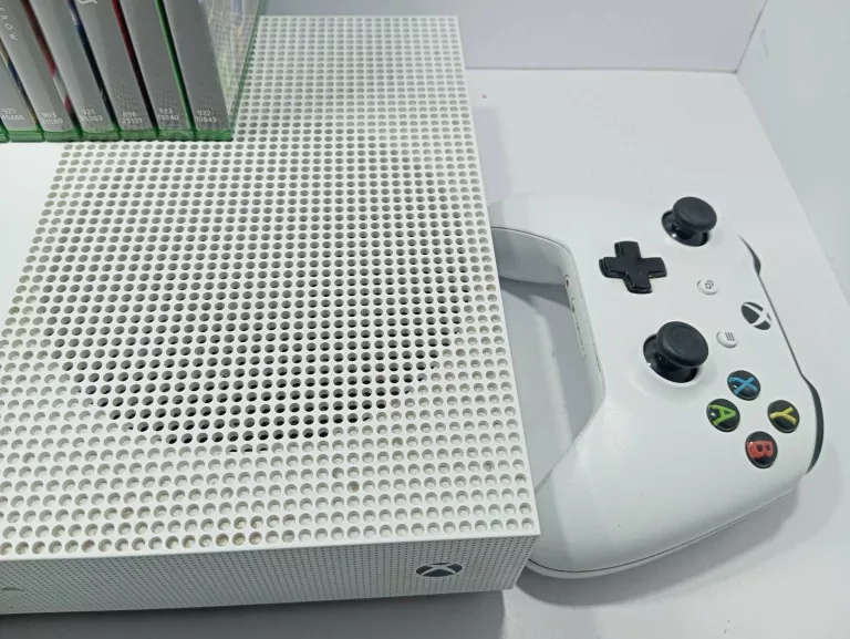 KONSOLA XBOX ONE S 1 TB 2 X PAD 10 GIER