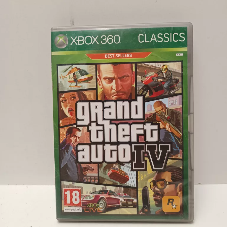 GRA XBOX 360 GTA IV