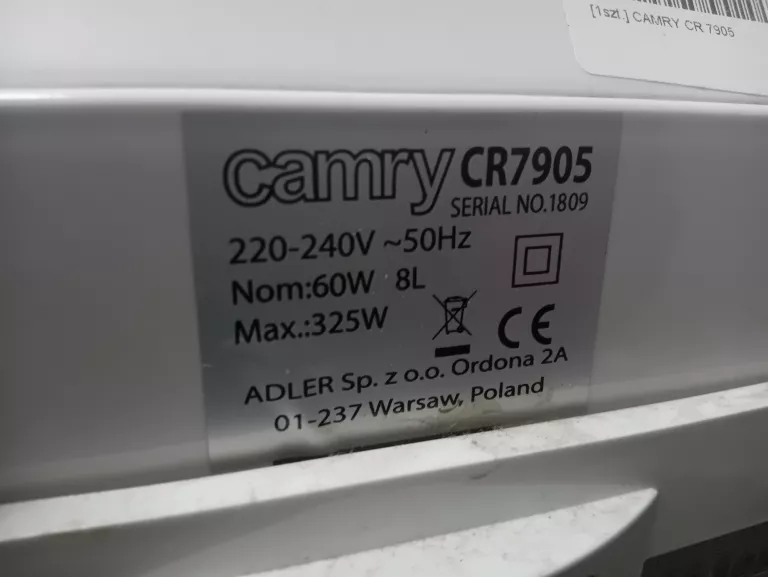 KLIMATOR  CAMRY CR 7905